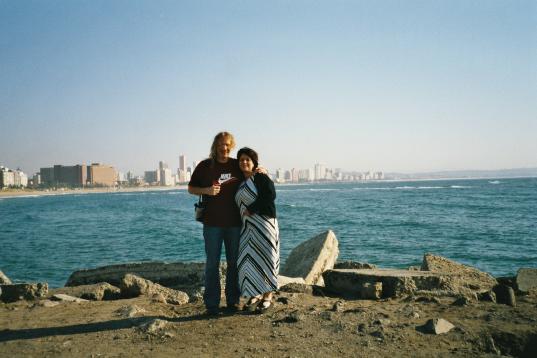 Durban am indischen Ozean